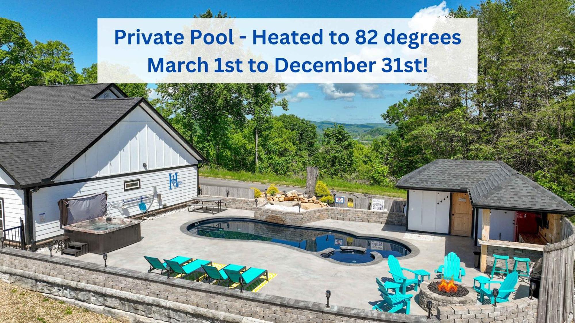 塞维尔维尔H2Oasis Incredible Pool Retreat With Mountains Views!别墅 外观 照片